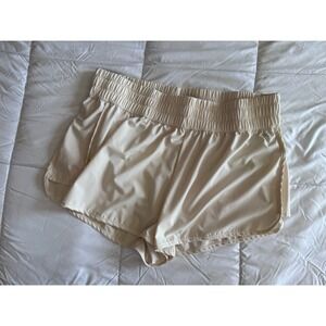 DSG Womens High-Rise Stride Shorts Light Sand 2X